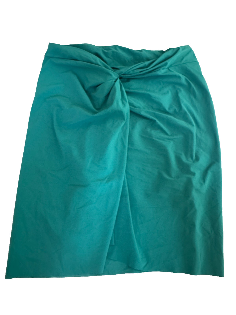 Profile by Gottex Kundala Women's Twist Knot Swim Skirt Size Medium Emerald NWT